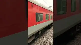 Blasting Speed🔥🔥 22414-Modgaon Rajdhani🇮🇳 #indianrailways #railfan #trainlover #explore #subscribe