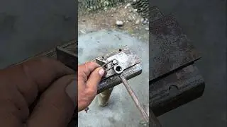 metal bender with manual tool #bending #simple#metalworking #diy
