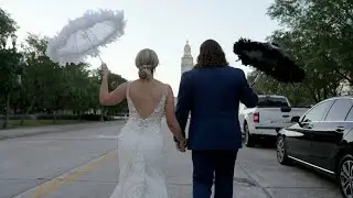 St. Joeseph's Cathedral + Capitol Park Museum 🥂 Elegant wedding in Baton Rouge, Louisiana