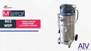 Delfin 802WDP - Wet & Dry Industrial Vacuum
