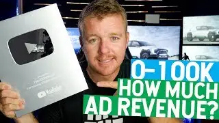 0-100K! HOW MUCH YOUTUBE AD REVENUE? REAL ANALYTICS!