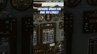 Crossfill UPDATE is finally here! Awesome! #C414 #TDSsim #GTNxi #msfs #vatsim #capeairvirtual