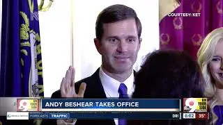Democrat Andy Beshear sworn in as Kentucky governor