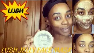 NEW LUSH JELLY FACE MASK TUTORIAL + FIRST IMPRESSIONS | REVIEW