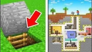 How to make a secret home in Minecraft