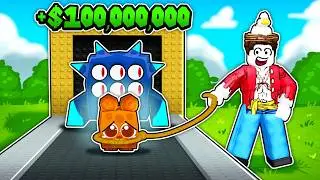 Going from BROKE to GAJILLIONAIRE in Roblox build a pet factory