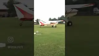 Stol Takeoff with density alt #maule #pilot #taildragger #tailwheel #aviation #avgeek  #stol #flying