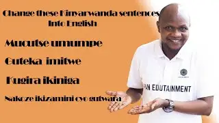 Vuga Icyongereza vuba cyane. Ngwino wige iri somo niba utazi izo nteruro mu Cyongereza.