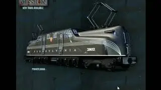 Rail Of War: Task 5 (Fifth Mission) I Use Pennsylvania (Electric Train) Returning to The Desert