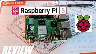 ОБЗОР: RasTech Raspberry Pi 5 Kit &mdash; мини-компьютер на базе Linux своими руками! 8 ГБ ОЗУ | Активный вентилятор