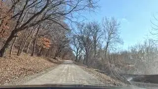 North Bluff Rd in Weston, Missouri.
