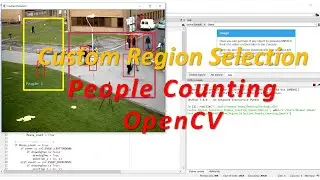 Custom Region Selection People Counting | OpenCv