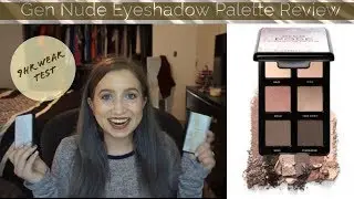 Bareminerals Gen Nude Eyeshadow Palettes // Review, Swatches, 9hr Wear Test