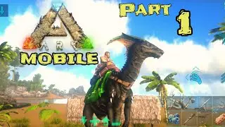 ARK Mobile Survivor Day 2 part 1 Timing First Dinosaur new Journey start 🦕🦖🦖