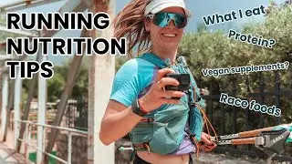 MY RUNNING NUTRITION | Gels, supplements, protein | Vegan athlete