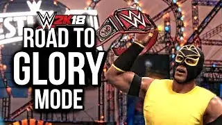 WWE 2K18 - New Road To Glory Mode Official Trailer!