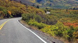 Into the fall,  up Grand Mesa Colorado. Music and a Colorado back road.