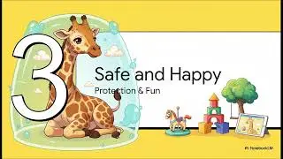 Building a Giraffe Enclosure | Caring for Animals for Kids