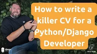 Write a killer new CV for a python developer job