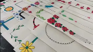 50 Beautiful Border Designs/Project Work Designs/Title Page/Book/Project Designs/Front Page Design
