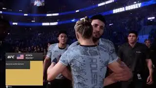 UFC RONDA ROUSEY ALL VIDEO GAMES ENTRANCES (UFC - UFC 5)