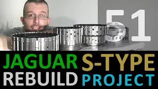 Jaguar S-Type Restoration [51] ZF 6HP26 Gearbox TEARDOWN (7) A, B & C/D Pistons [2020-10-12]