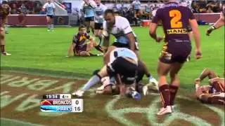 NRL Highlights | Round 17 2012 Highlights    Broncos vs Sharks