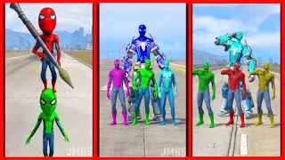 MINI SPIDERMAN TEAM VS SPIDERMAN TEAM VS HULK TEAM | Superheroes Battle