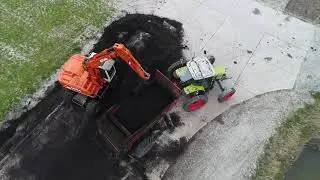 SPNA locatie Kollumerwaard Bokashi en compost strooien
