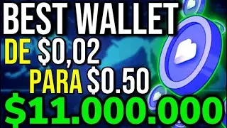 🚨BEST WALLET VAI LAN&Ccedil;AR O TOKEN BEST E PODE EXPLODIR NA ALTSEASON!