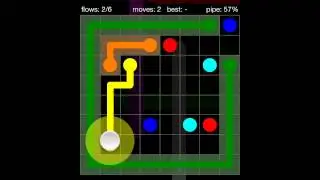 Flow Free 8x8 Mania Pack Level 14 Walkthrough