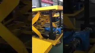 Chinese Evo-Tech rigid chain technology on industrial platform lifts