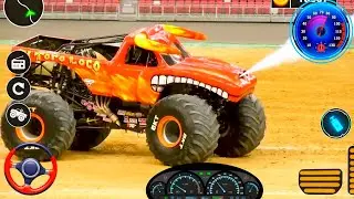 Monster Truck Derby Crash - Gameplay Simulator Part 1 - Extreme Monster Truck Racing ( Android )