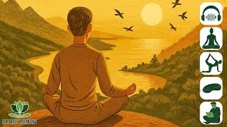 Rainfall Echoes in the Hidden Grove &ndash; A Journey Into Calm #relaxingmusic      #meditationmusic