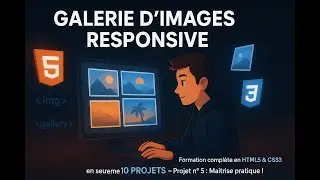 Projet 5 : Galerie d&rsquo;Images Responsive | Formation Compl&egrave;te HTML5 & CSS3