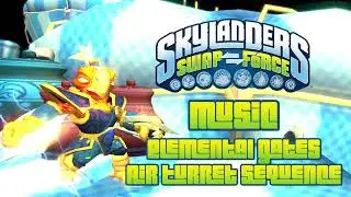 Elemental Gates - Air Turret Sequence | Skylanders Swap Force Music
