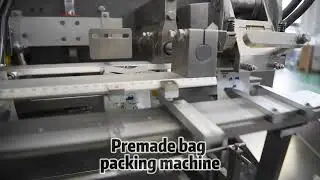 Don't miss this premade bag packing machine.