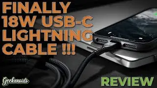 Nomad 18W USB-C Lightning Cable Review