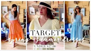 Another TARGET HAUL: SPRING + SUMMER dresses 2021 UNDER $27 + SO GOOD! They are slowly killing me...