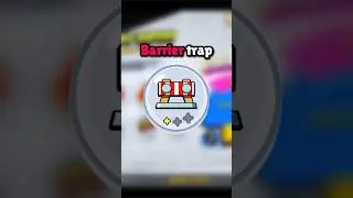 Barrier Trap ability | Brawl Stars #shorts #brawlstars