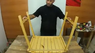 Paletten Katlanır Kamp Masası yapımı (ANLATIMLI) //Making a folding camping table from a pallet