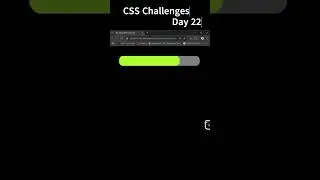 Create Adjustable Progress bar using html and CSS | #day22