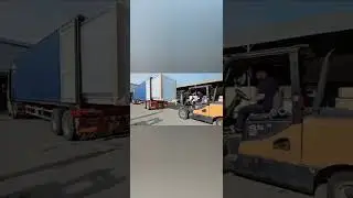 how korea client unload expandable container house from shipping container