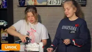 Эксперимент Мраморный рисунок I Программа Гараж I Uniox media