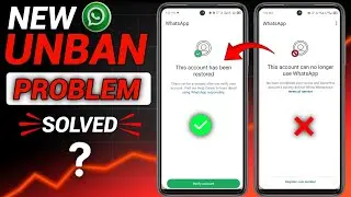 This account can no longer use Whatsapp Problem New Solution 2025 || Whatsapp Ban New Solution 2025