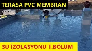 AÇIK TERASTA SU KAÇAĞINI NASIL ÖNLEDİK 1.BÖLÜM | SU İZOLASYONU NASIL YAPILIR