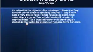 Custom Military Coins Serve A Purpose.avi