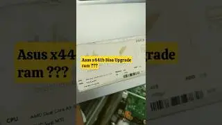 ASUS X441BA SUPPORT UPGRADE RAM AMD A9 9425 #shorts #asus #x441ba