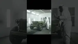 willy jeep restoration animation short | Old to new👍 #animation #shorts #willy