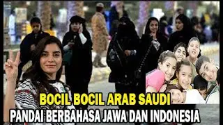 heboh ,anak anak arab gemari bahasa jawa dan indonesia
